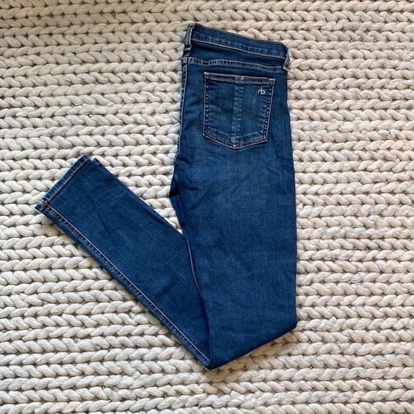 Rag & Bone skinny ripped jeans - size 28 - Picture 2 of 15